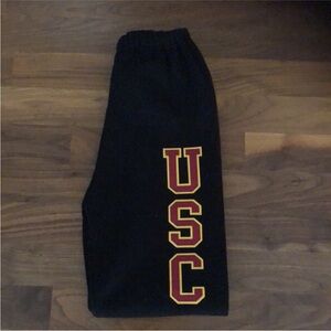USC Trojan Basics Heritage Black Tackle Twill Down the Leg Pant